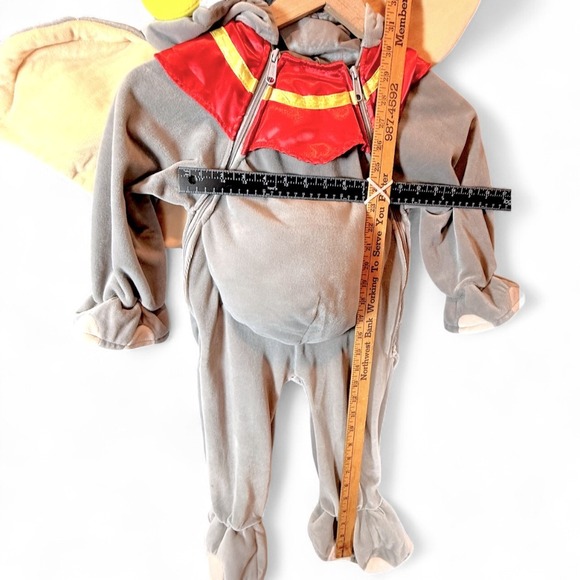 VTG Disney Store Plush Dumbo Flying Elephant Costume 18-24M Hooded Halloween‎ - Picture 13 of 14